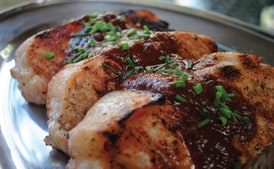 Chuletas de cerdo glaseadas con tamarindo BBQ Freaks