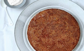 Pastel de Polenta con Mantequilla Dorada y Caramelo de Maple
