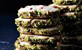 Galletas de Cereza y Pistacho para Hornear en Rodajas