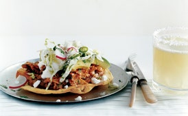 Tostadas de Pollo