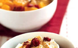 Ensalada de Cítricos con Yogur de Jengibre