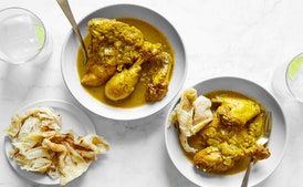 Pollo al Curry de Papá