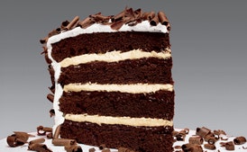 Pastel de Chocolate del Diablo con Glaseado de Menta