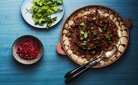 Tagine de Cordero Fácil con Granada