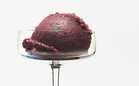 Sorbete de Uvas Frescas y Champagne