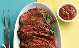 Asado de Tri-Tip con Costra de Harissa