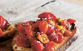 Tomates Cherry Asados con Miel