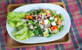 Ensalada Mexicana Picada con Aderezo de Miel y Limón
