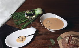 Bisque de Mejillones y Hinojo