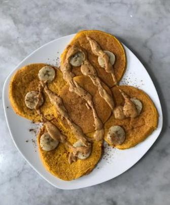 Panquecas de zanahoria
