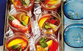 Té helado Pimm's