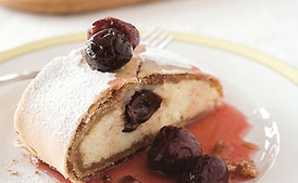 Strudel de Ricotta y Cereza