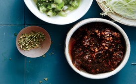 Salsa de Tomate y Anacardos Asados
