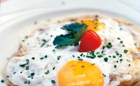 Rösti con Huevos Fritos