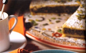 Pastel de Sémola y Pistacho (Bohsalini)