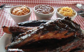 Costillas de bisonte ahumadas