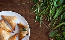 Spanakopita de Espinacas y Acedera