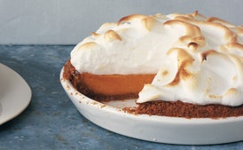 Pastel de Batata con Merengue de Malvavisco
