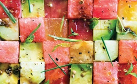 Ensalada de Tomate y Sandía