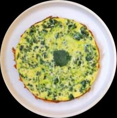 Tortilla de espinacas